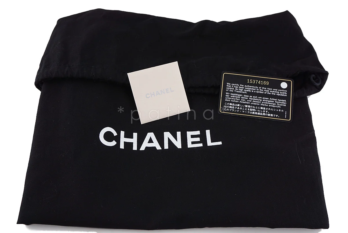 Chanel Black Chain Around Maxi Luxe Flap Jumbo XL Bag - Image 13