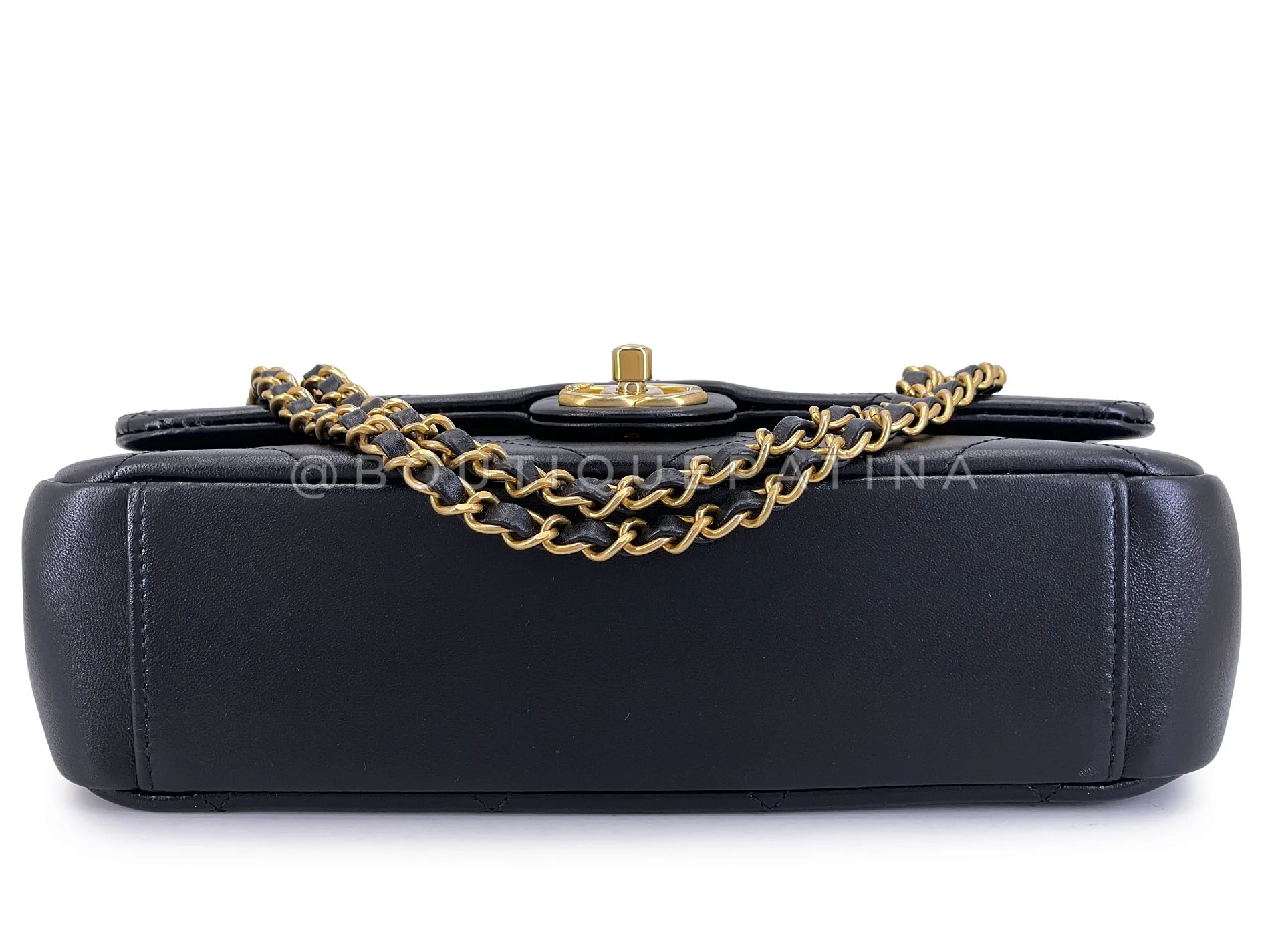 Chanel Black Chain Handle A Real Catch Flap Bag GHW  4LY - Image 6