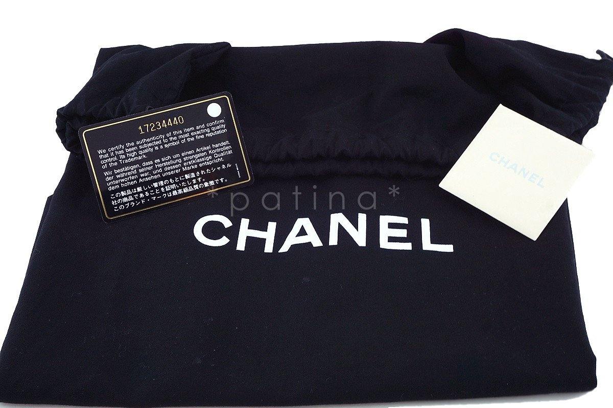 Chanel Black Classic CC Quilted Shopping Tote GST Bag - Image 12