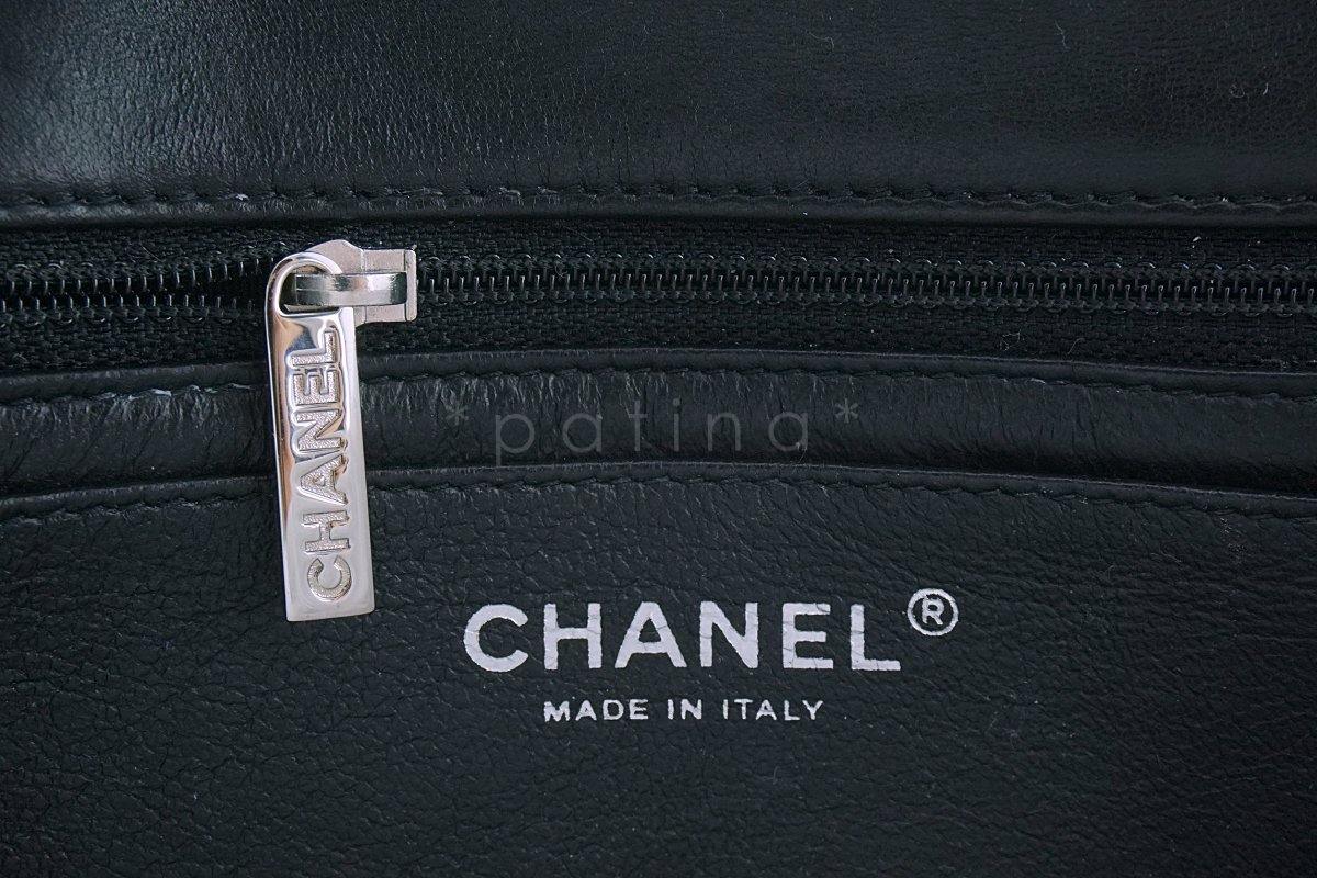 Chanel Black Classic Quilted Rectangular Mini Flap Bag SHW - Image 11