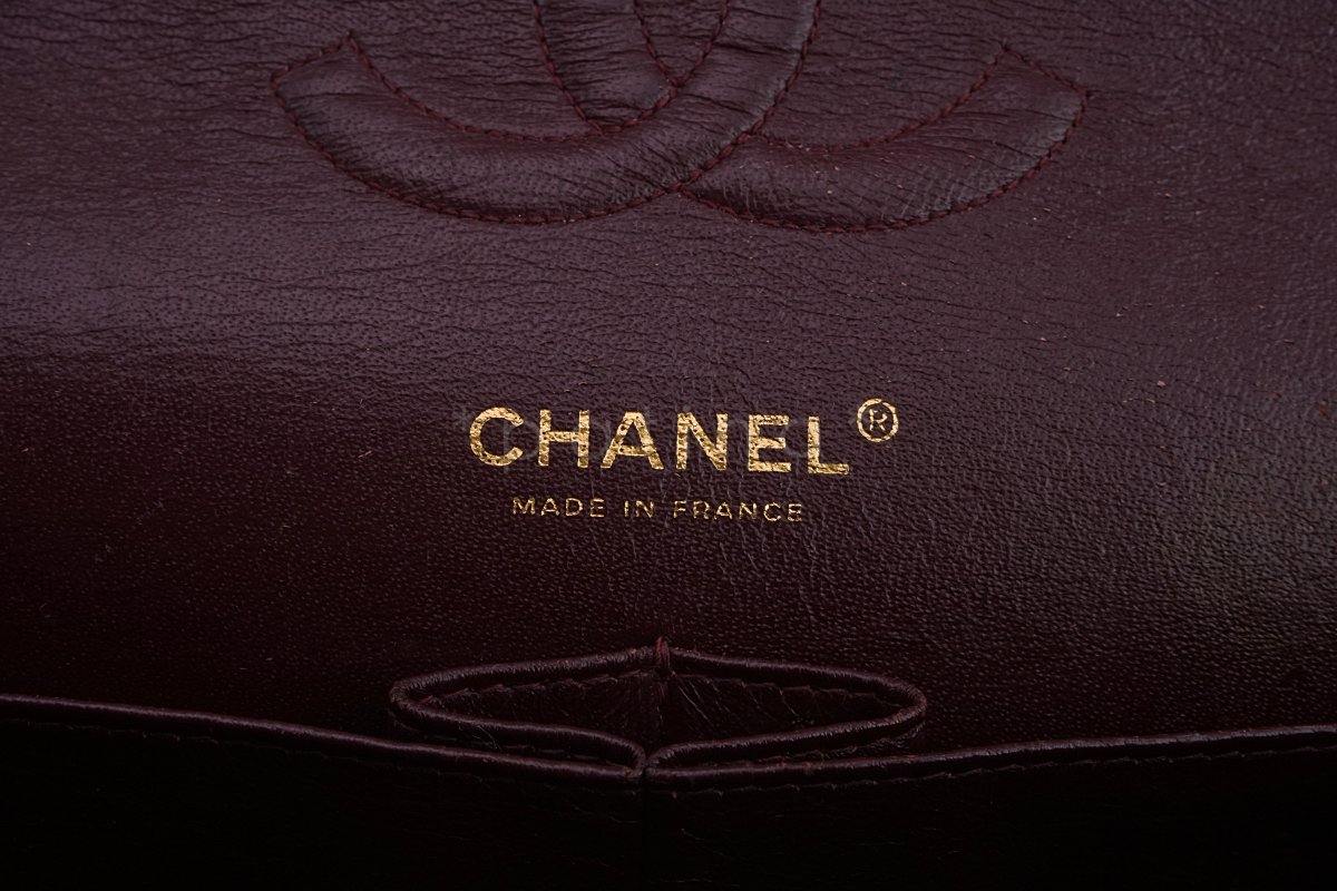 Chanel Black Lambskin Medium Classic Double Flap Bag 24k GHW - Image 11