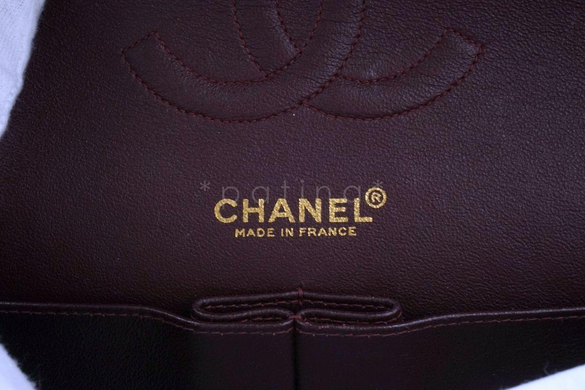 Chanel Black Lambskin Medium Classic Double Flap Bag 24k GHW - Image 10