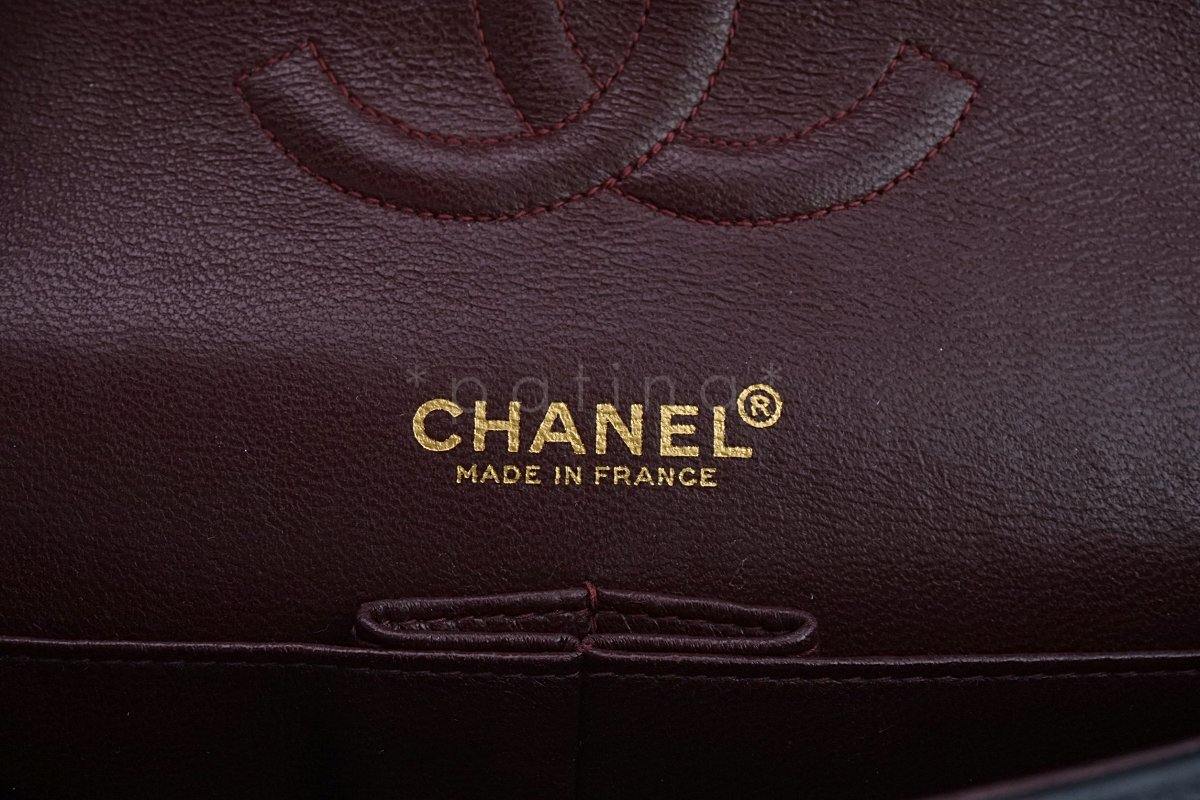 Chanel Black Lambskin Medium Classic Double Flap Bag 24k GHW - Image 11