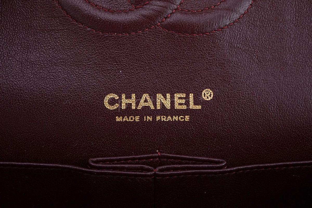 Chanel Black Lambskin Medium Classic Double Flap Bag GHW - Image 11