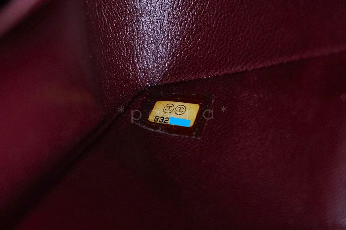 Chanel Black Lambskin Medium Classic Double Flap Bag SHW - Image 12