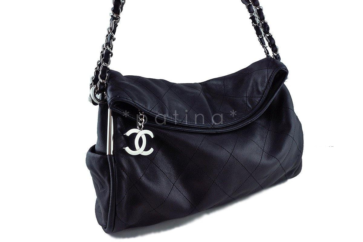 Chanel Black Lambskin Quilted Ultimate Soft Flap Bag - Image 2