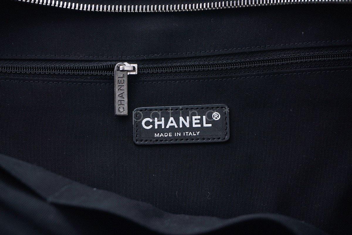 Chanel Black Large Bubble Quilt Zip Shopper Tote Bag 3MT - Image 8