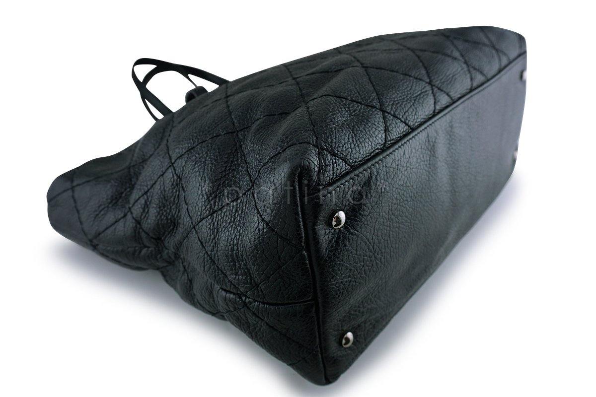 Chanel Black On the Road Large Quilted Classic Tote Bag - Image 6