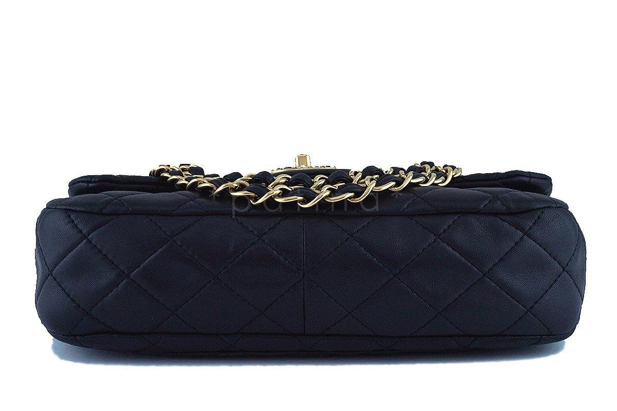 Chanel Black Precious Jewel Limited Jumbo Flap Bag - Image 6