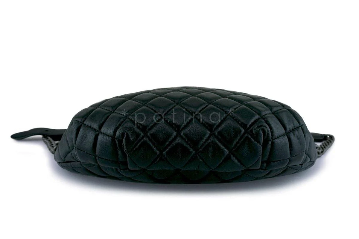 Chanel Black Quilted Classic Fanny Pack Bag RHW - Image 4