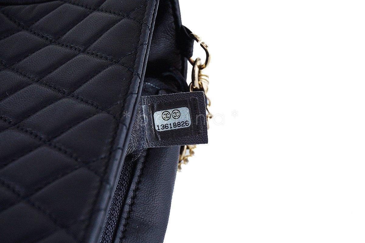 Chanel Black Rare Westminster Pearl Classic Quilted Flap Bag - Image 12