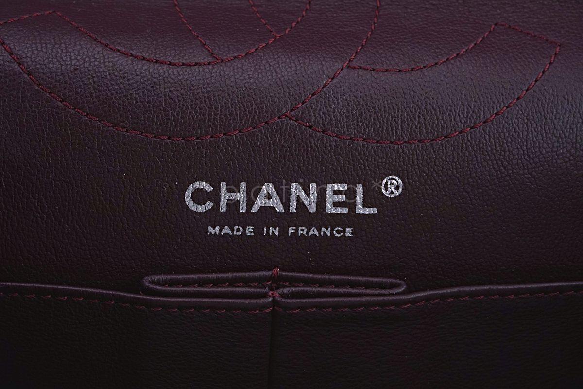 Chanel Black Reissue 2.55 Flap Bag Medium 226 Aged Calfskin RHW - Image 11