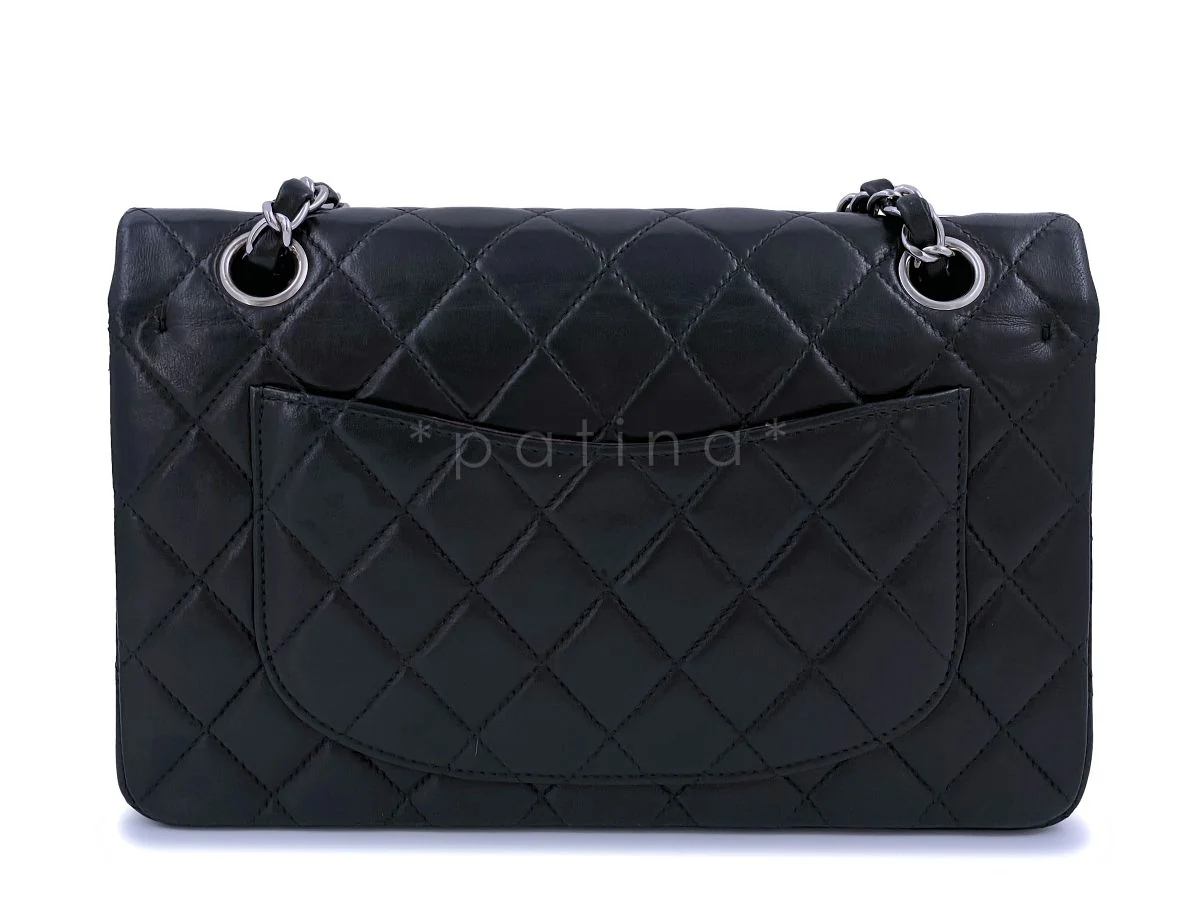 Chanel Black Small Classic Double Flap Bag Lambskin SHW - Image 5