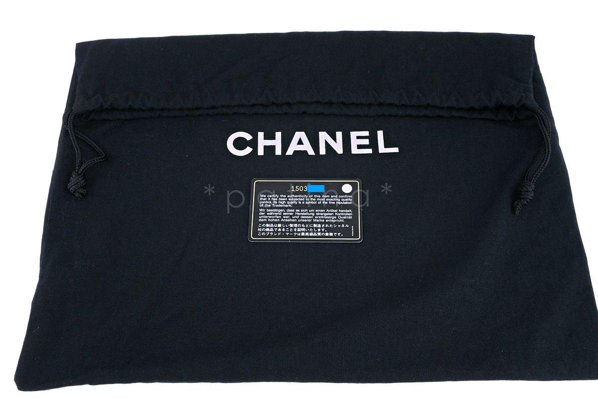 Chanel Black Textured Calf Medium Chain Around Crossbody Flap Bag SHW - Image 12