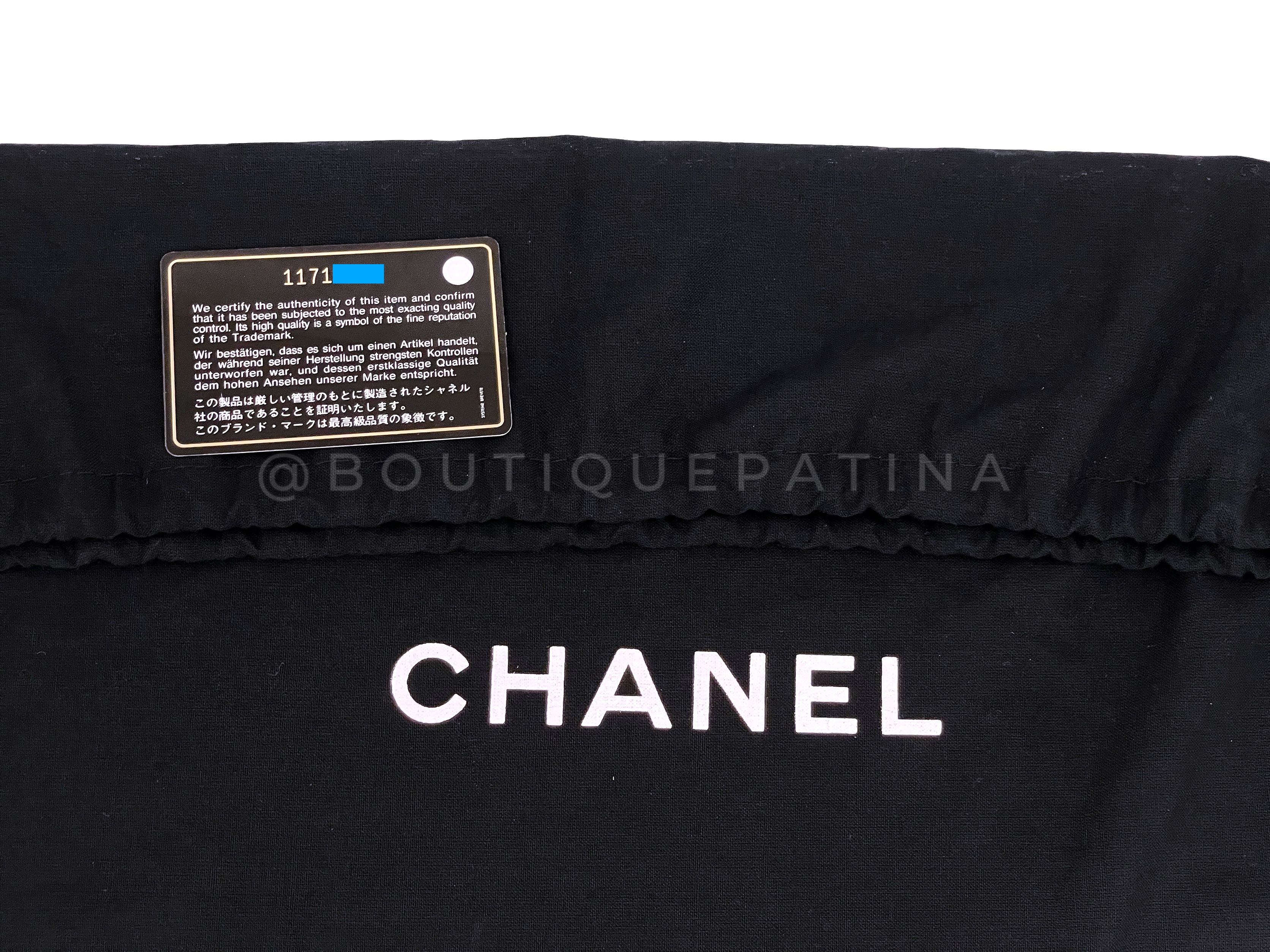 Chanel Dark Camel Beige Caviar GST Grand Shopper Tote Bag SHW - Image 12