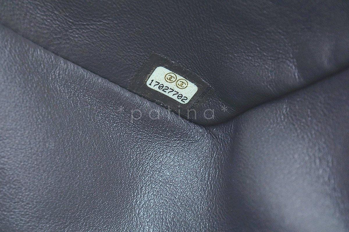 Chanel Dark Gray Classic Quilted Rectangular Mini 2.55 Flap Bag - Image 12