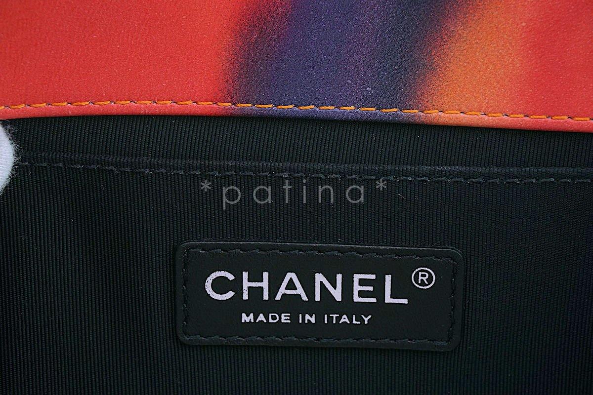 Chanel Flower Power Boy Classic Medium Flap Bag - Image 11