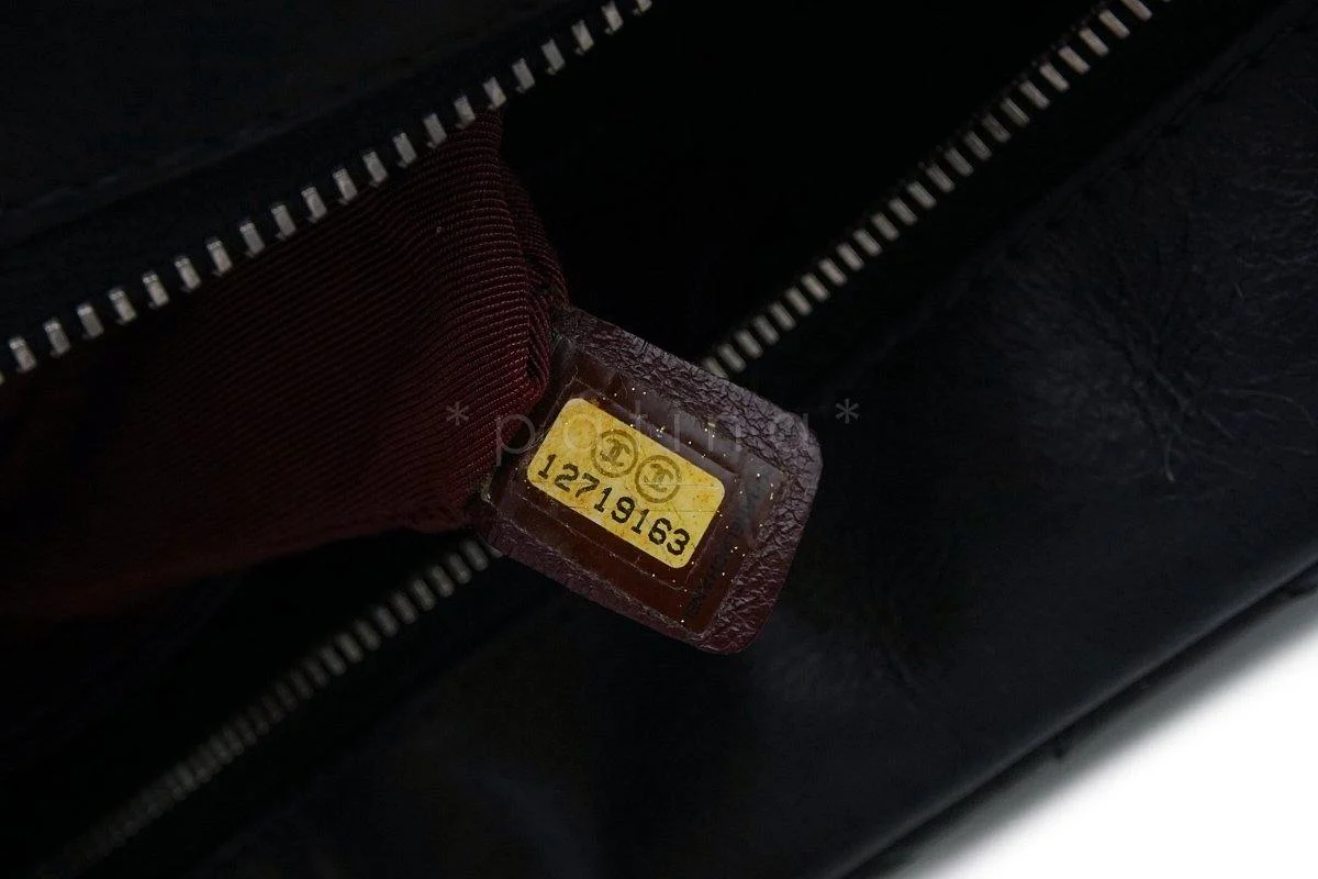 Chanel Large Calfskin Classic Camera Case Bag SHW - Image 11