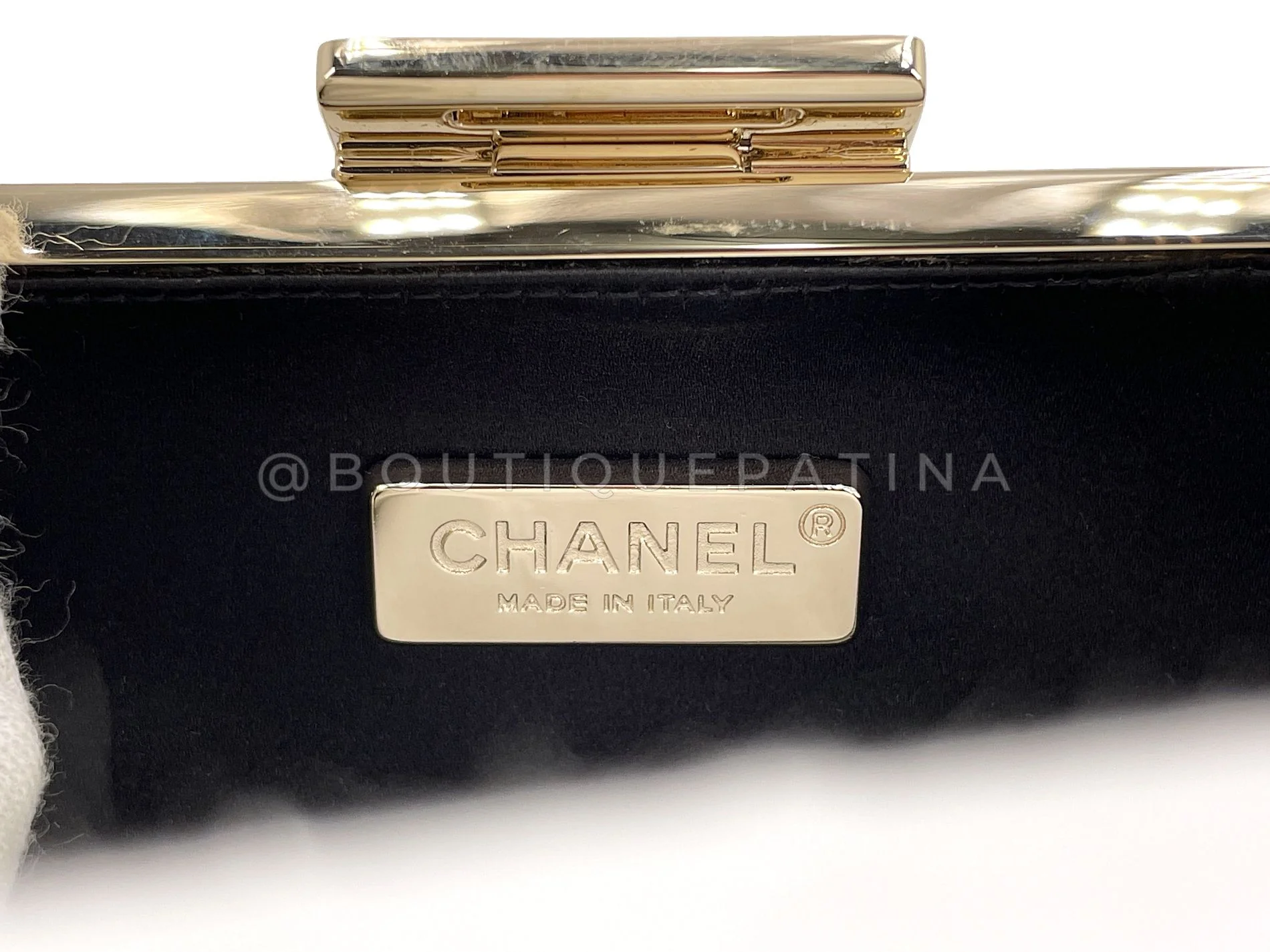 Chanel Mesh Ombre Hollywood Evening Clutch on Chain Bag 9T3 - Image 12