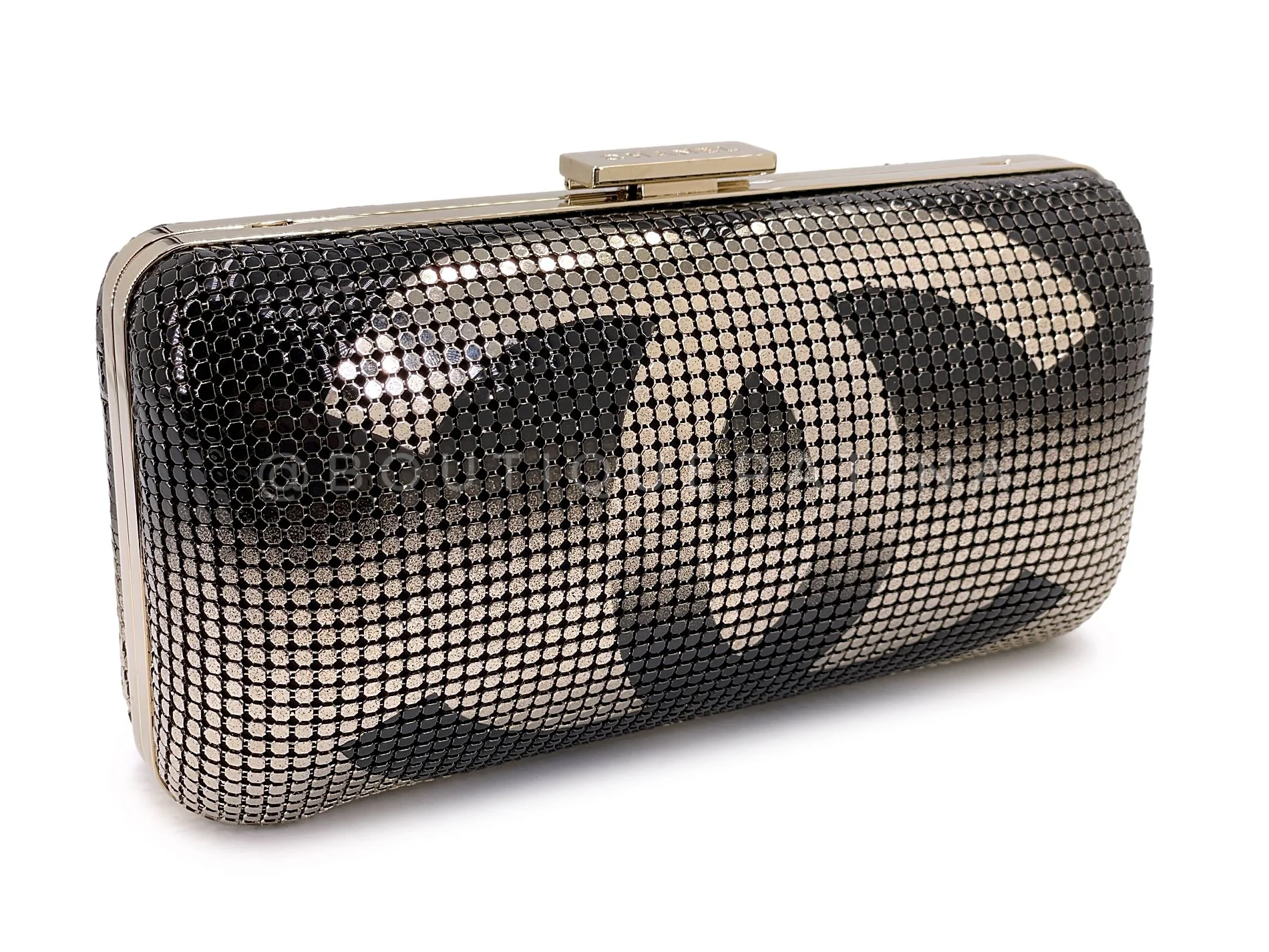 Chanel Mesh Ombre Hollywood Evening Clutch on Chain Bag 9T3 - Image 3