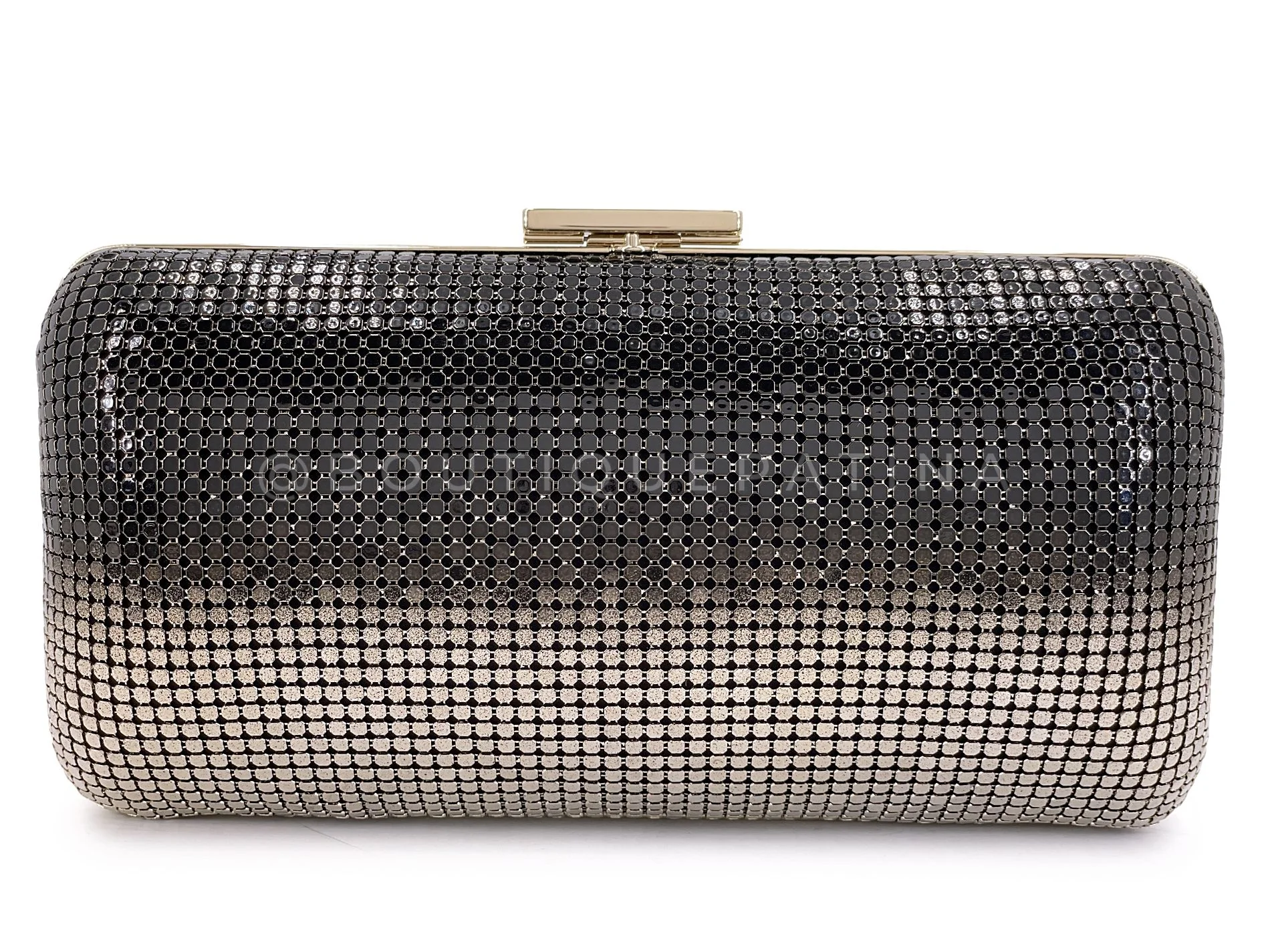 Chanel Mesh Ombre Hollywood Evening Clutch on Chain Bag 9T3 - Image 6