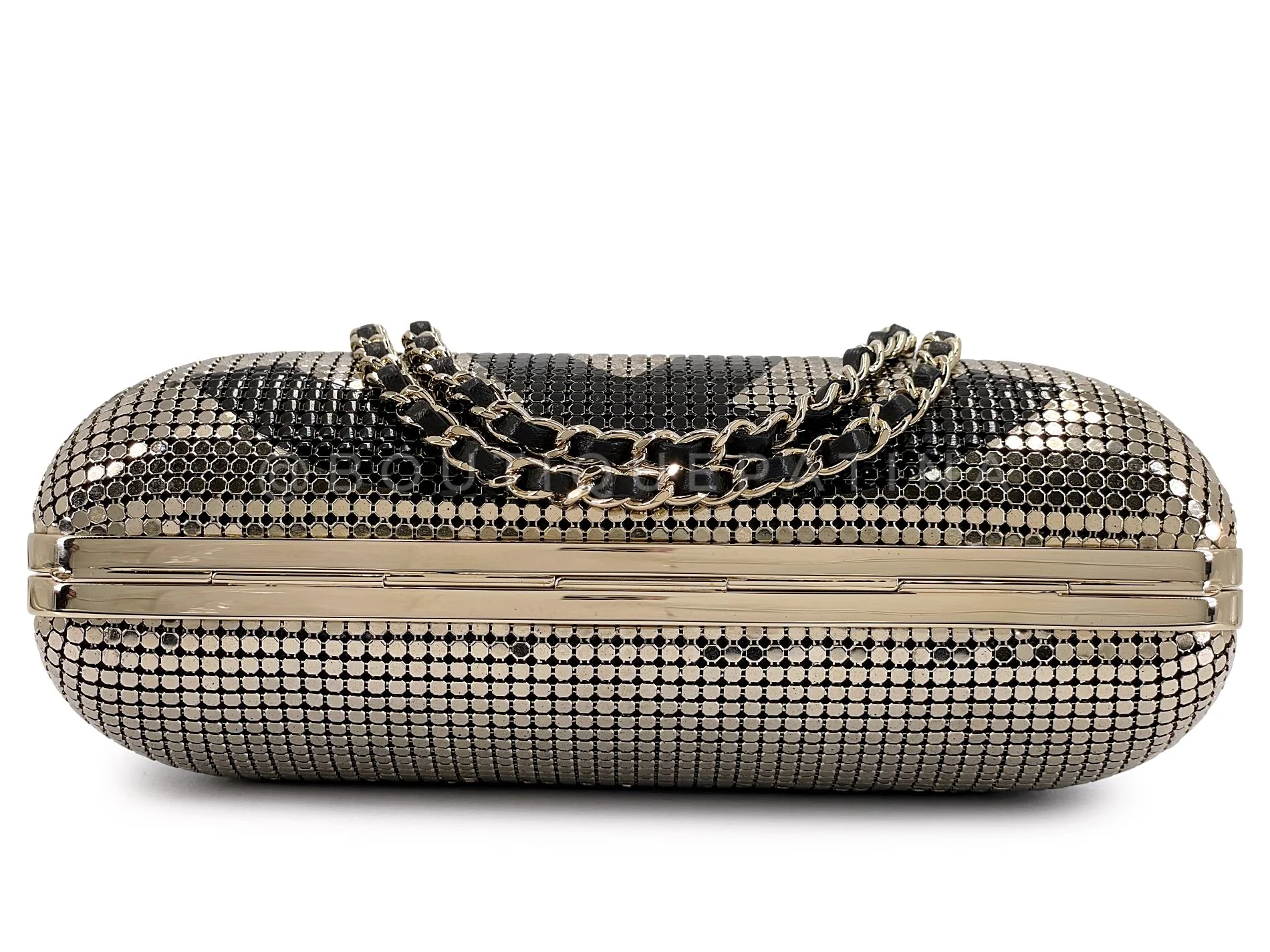 Chanel Mesh Ombre Hollywood Evening Clutch on Chain Bag 9T3 - Image 7