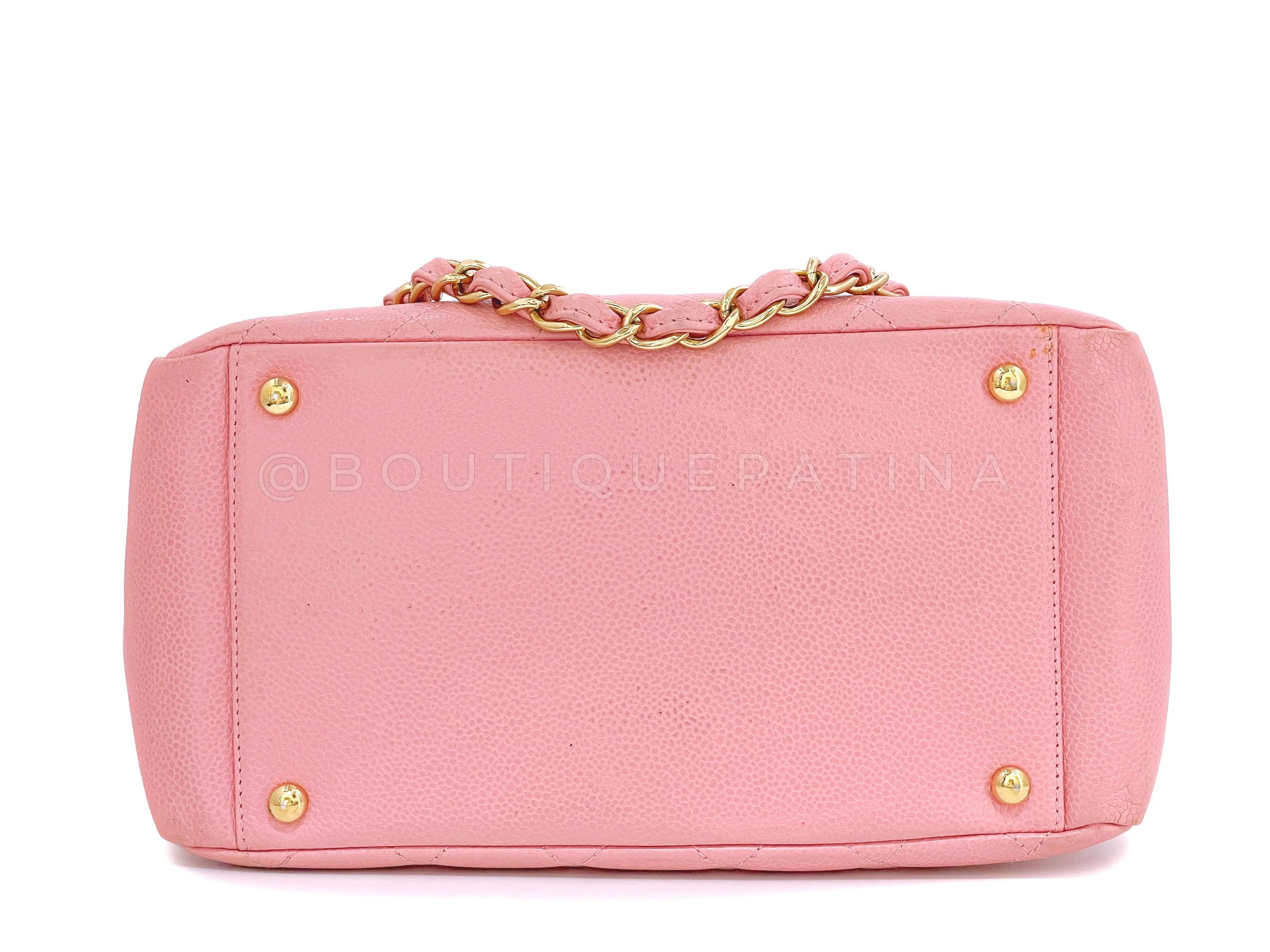 Chanel Pink Caviar Petite Timeless Shopper Tote PTT Bag 24k GHW - Image 6