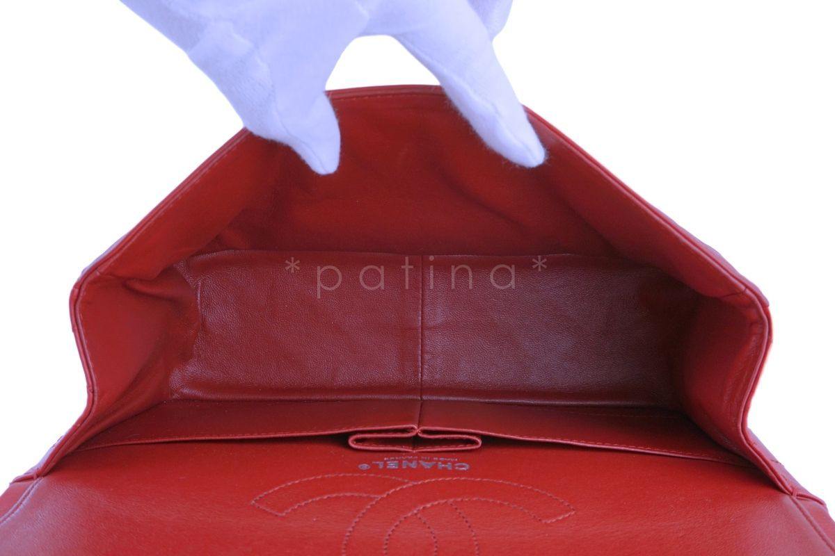 Chanel Red Aged Calfskin Reissue Medium 226 2.55 Flap Bag RHW - Image 10