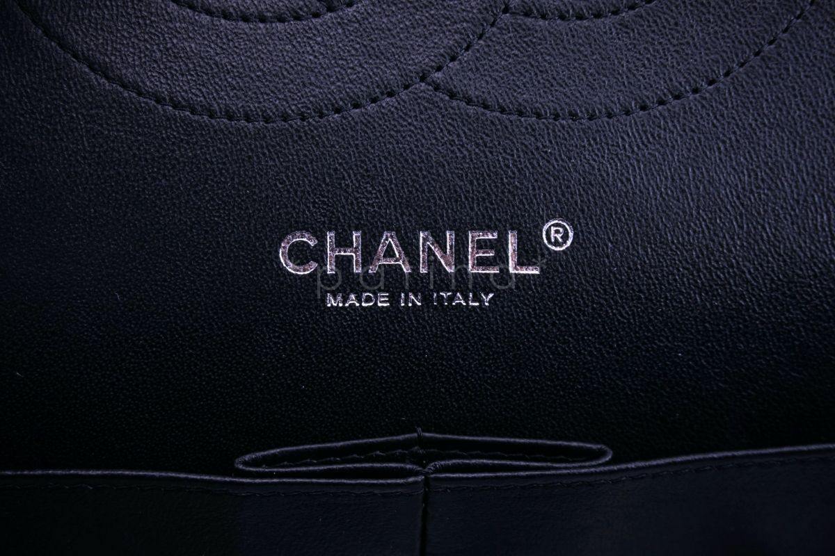 Chanel So Black Lambskin Jumbo Classic Double Flap Bag - Image 11