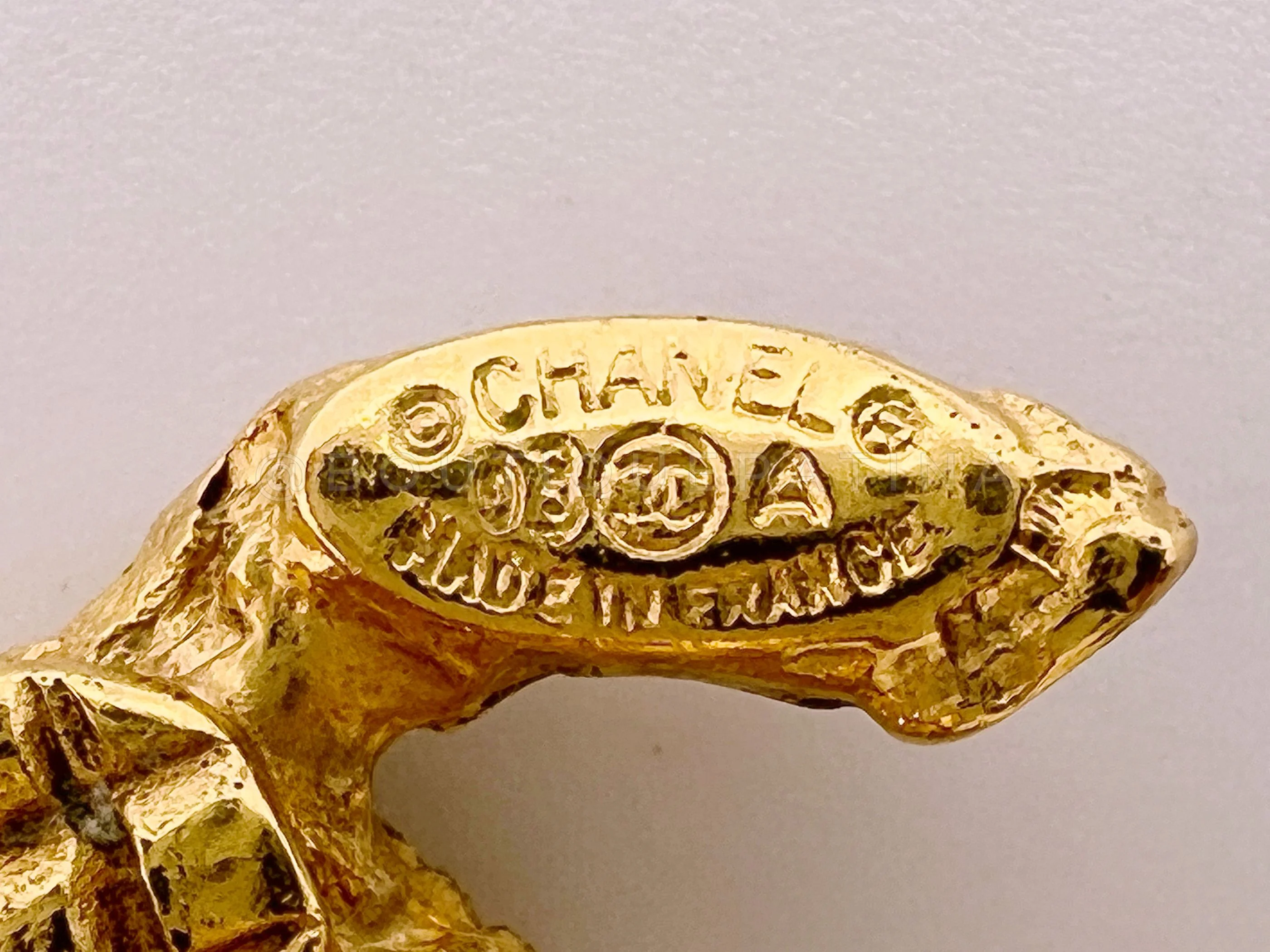 Chanel Vintage 93A CC Logo Stud Earrings - Image 3