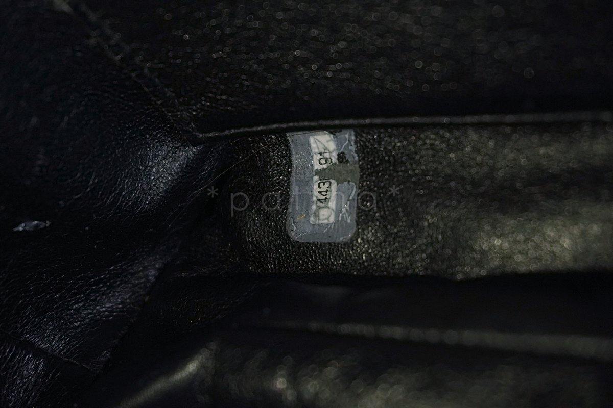 Chanel Vintage Black Caviar Flap Tote Bag 24k GHW - Image 12