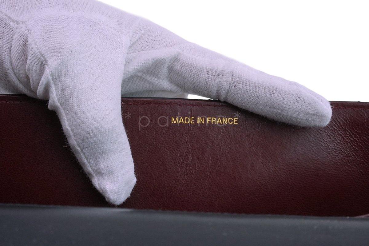 Chanel Vintage Black Maxi Jumbo XL Classic Flap Bag 24k GHW FTD FTD - Image 12