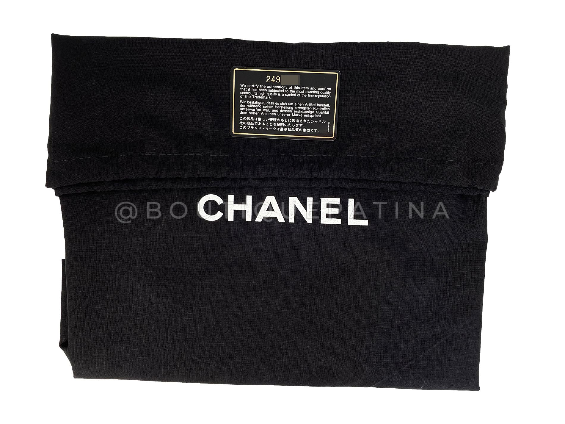 Chanel Vintage Box Vanity XL Quilted Bag Case 24k GHW 1994 PZ8 - Image 15