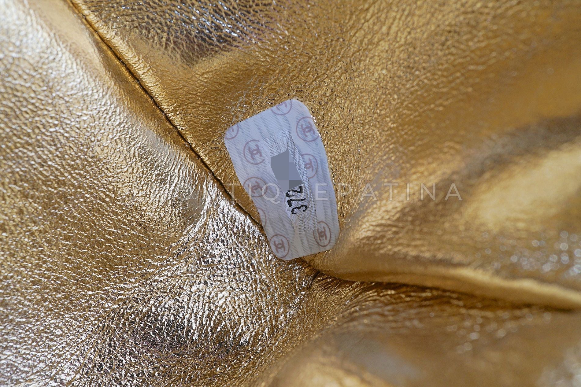Chanel Vintage Mauve Pink Velvet Evening Bag Quadruple Chain 24k GHW 1996 CCU - Image 13