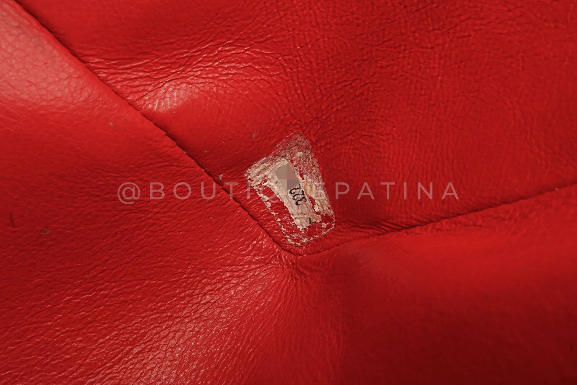 Chanel Vintage Red Diana Flap Bag Medium Lambskin 24k GHW 1994 44T - Image 13