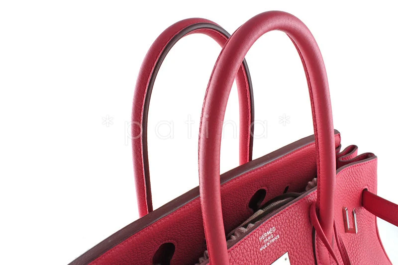 Hermes Bougainvillea Pink 35cm Birkin Bag - Image 11