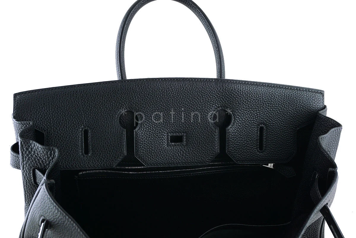 Hermes 35cm Birkin Bag, Black Togo PHW - Image 16