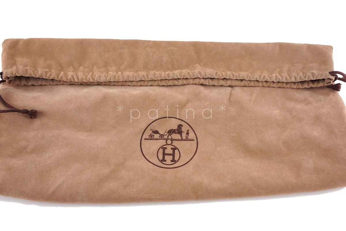 Hermes Black 32cm Box calf Kelly Retourne Bag - Image 15