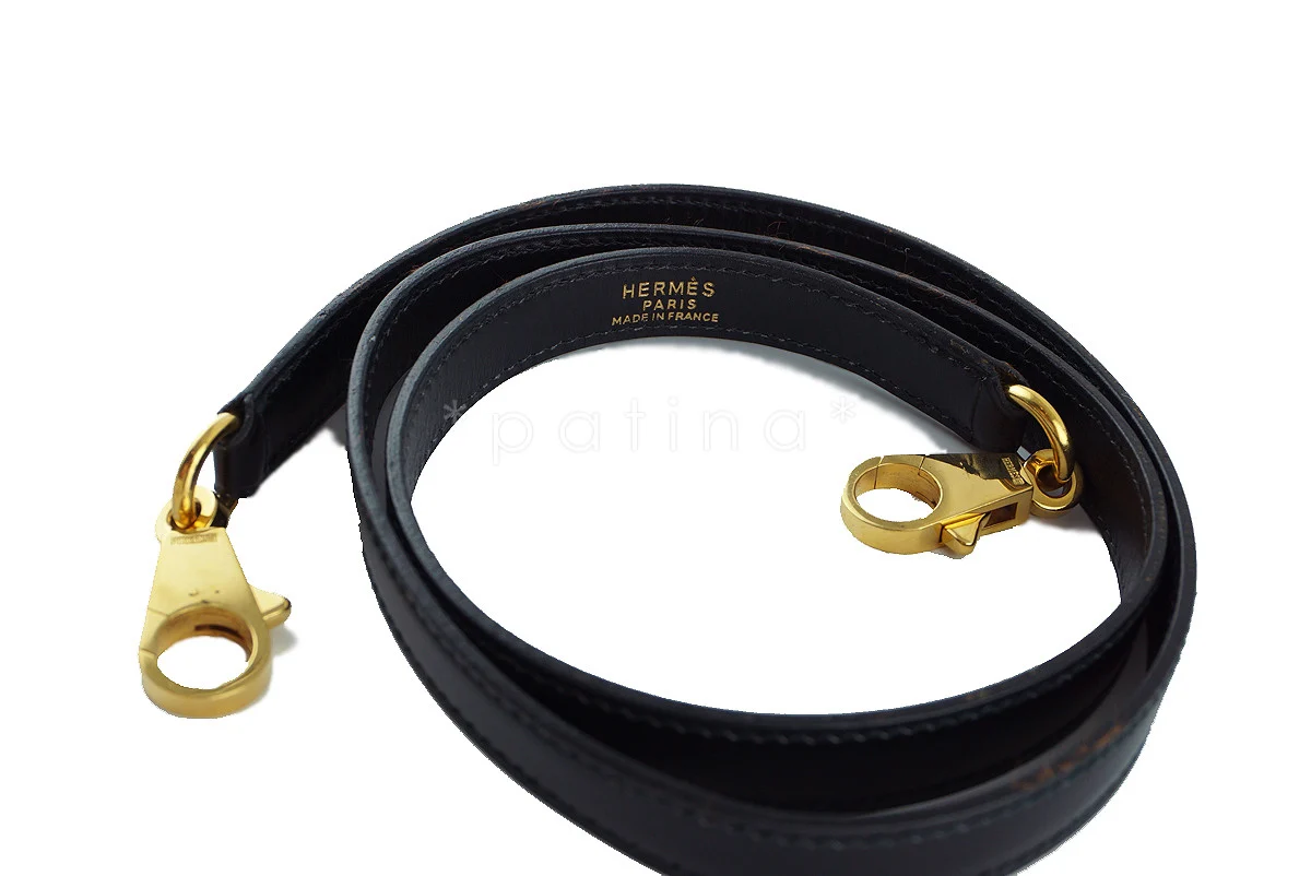 Hermes Black 32cm Box calf Kelly Sellier Bag, GHW - Image 21