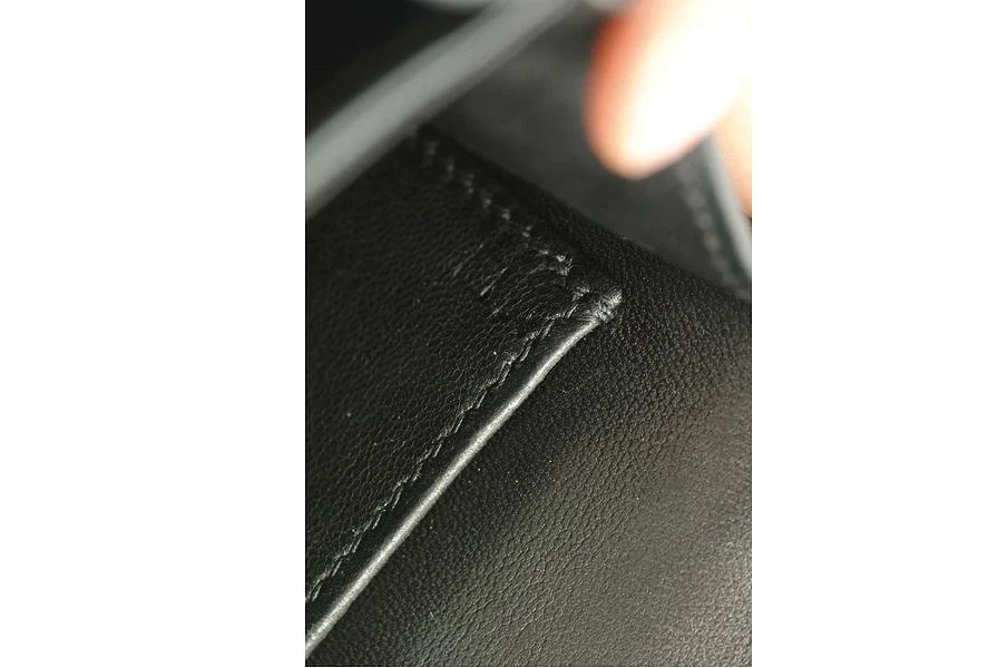 Hermes Black Crocodile Alligator Constance w/Diamonds Bag - Image 12
