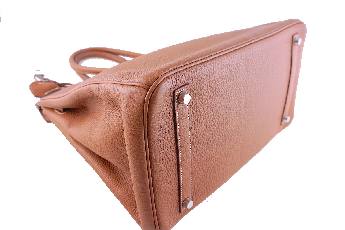 Hermes Gold Togo 35cm Birkin Bag - Image 8