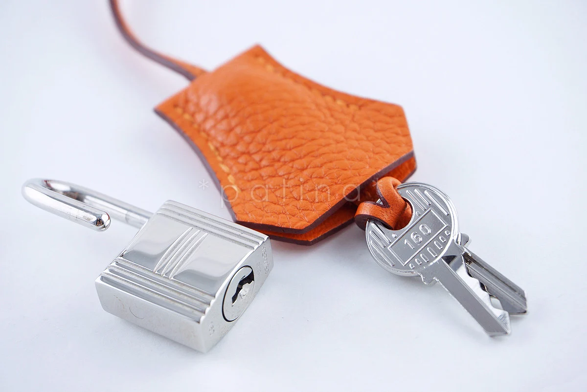 Hermes Orange 31cm Bolide Shoulder Tote Bag, "P" stamp PHW - Image 14
