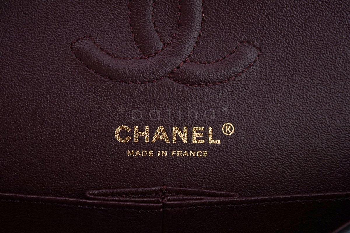 New Chanel Small Caviar Black Classic Double Flap GHW - Image 11
