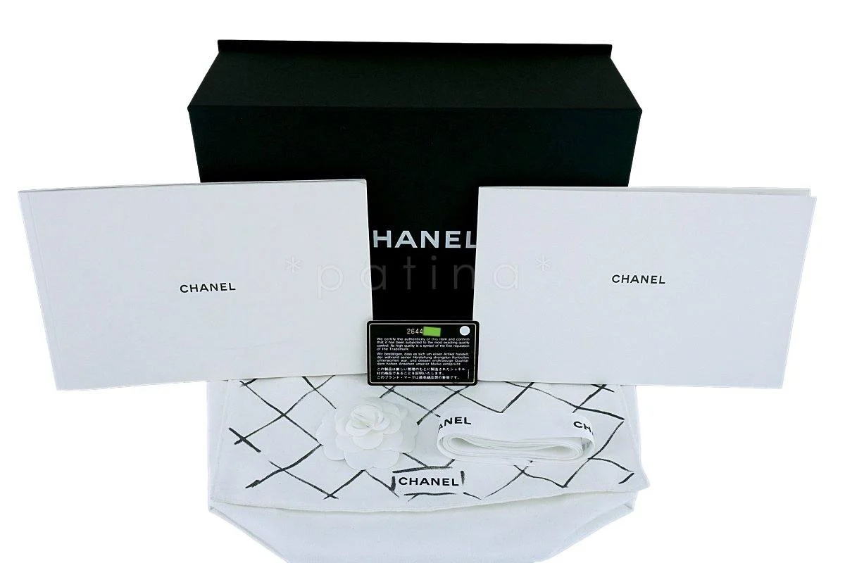 New Chanel Small Caviar Black Classic Double Flap GHW - Image 13
