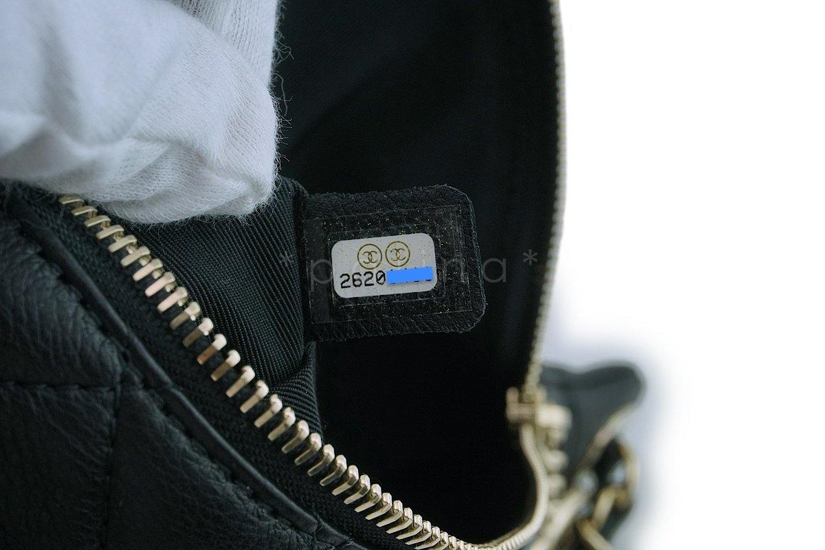 NIB 18K Black Banane Classic Fanny Pack Waist Bag GHW - Image 8