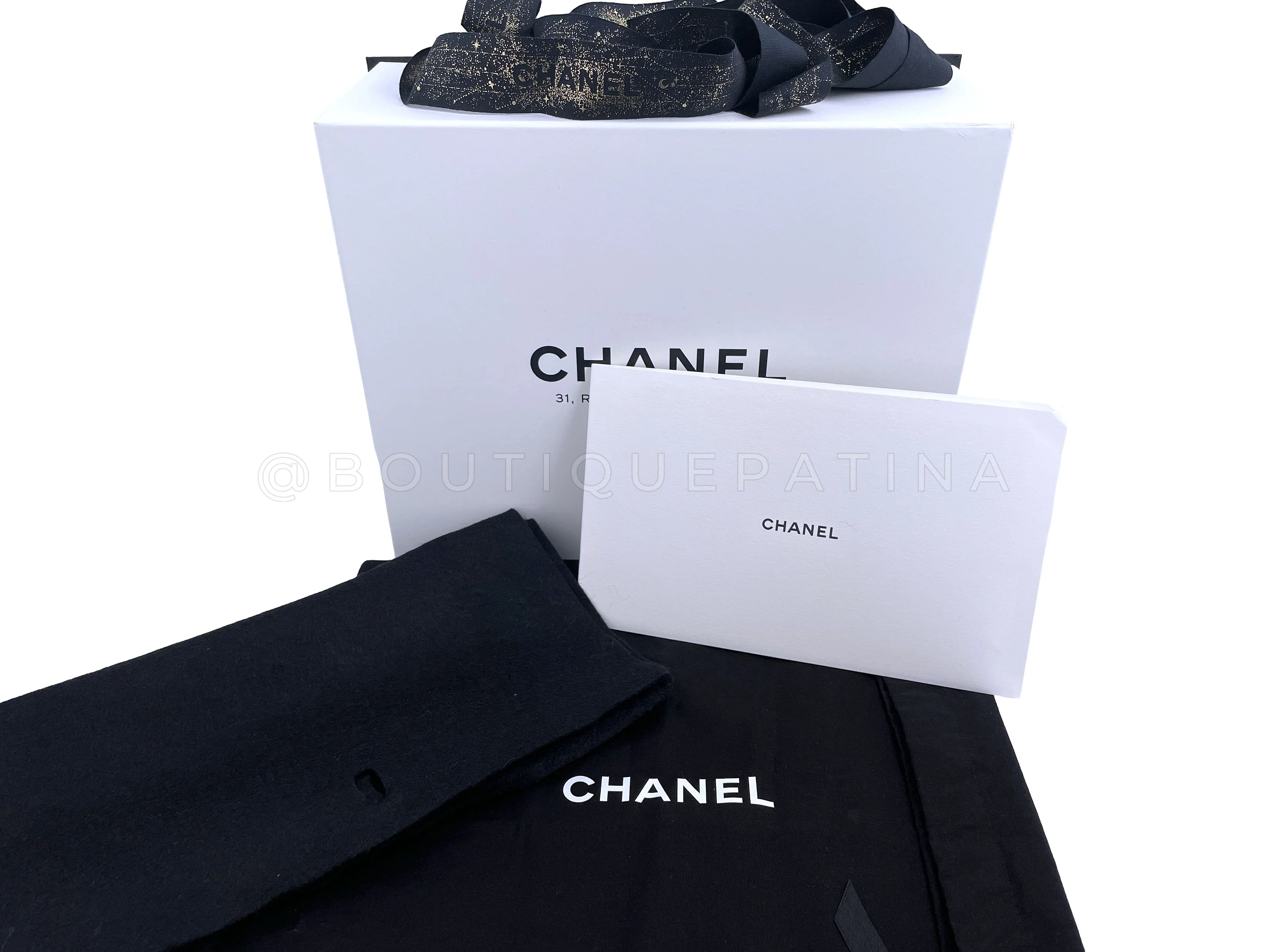 NIB 21C Chanel 19 Black Medium Flap Bag - Image 14