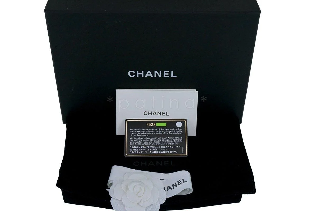 NIB Chanel Black Caviar Filligree WOC Wallet on Chain Flap Bag GHW - Image 13