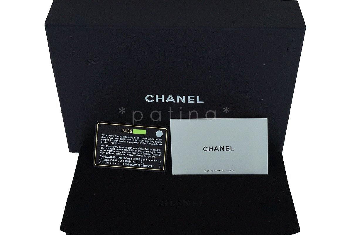 NIB Chanel Caviar Black Classic Quilted WOC Wallet on Chain Flap Bag, GHW - Image 13