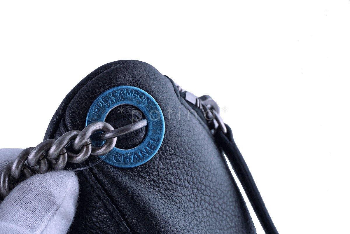 NWT 16S Chanel Black Calfskin Quilted Classic Fanny Pack Bag - Image 5