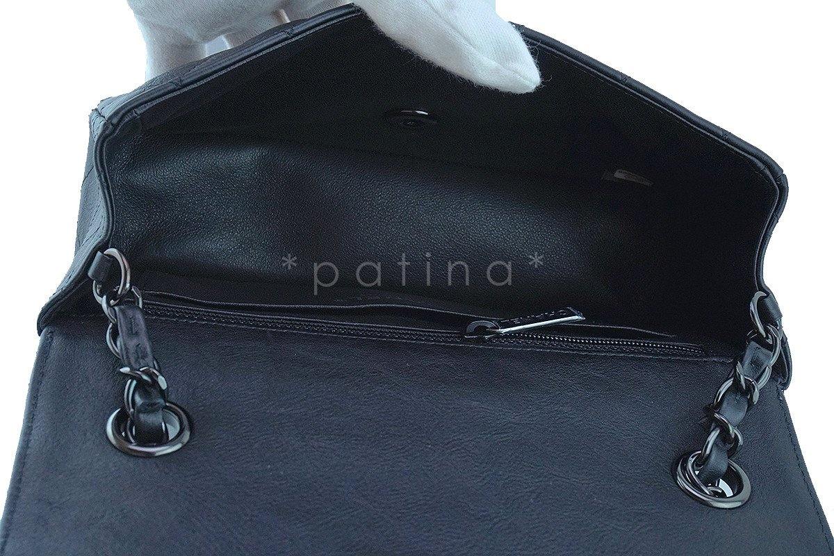 NWT 17S Chanel So Black Classic Mini 2.55 Rectangular Flap Bag - Image 9